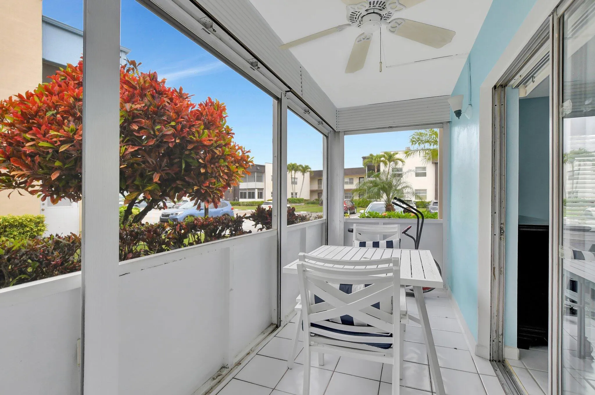 Screened patio