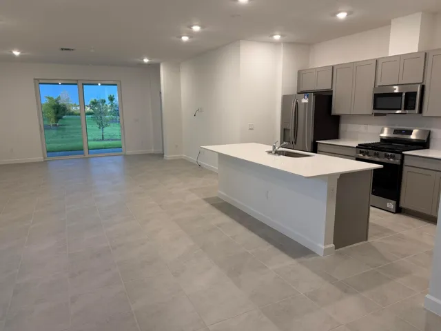 Open concept living area