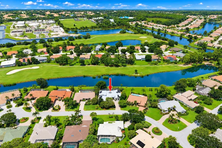 Country Club Estates and drone shot of h