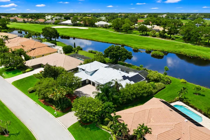 another drone shot