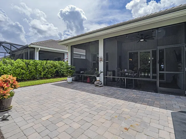 Paver Back Yard