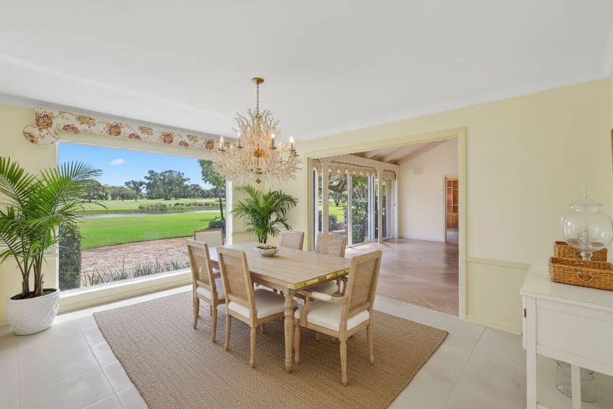 Virtually Staged Dining Room