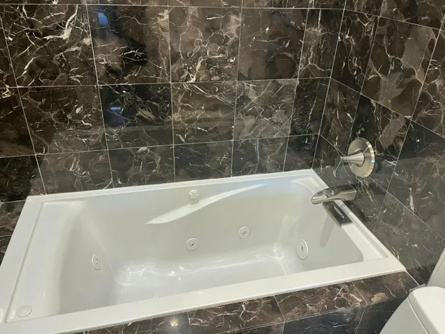 Master Bathroom- separate bathtub