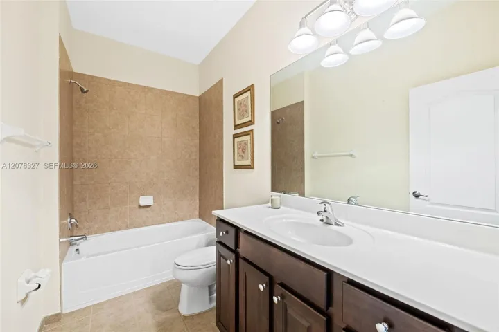 Secondary bathroom