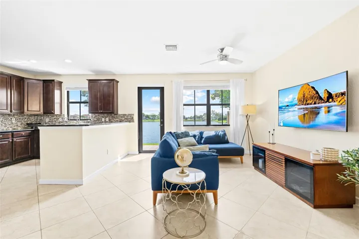 Spascious living room