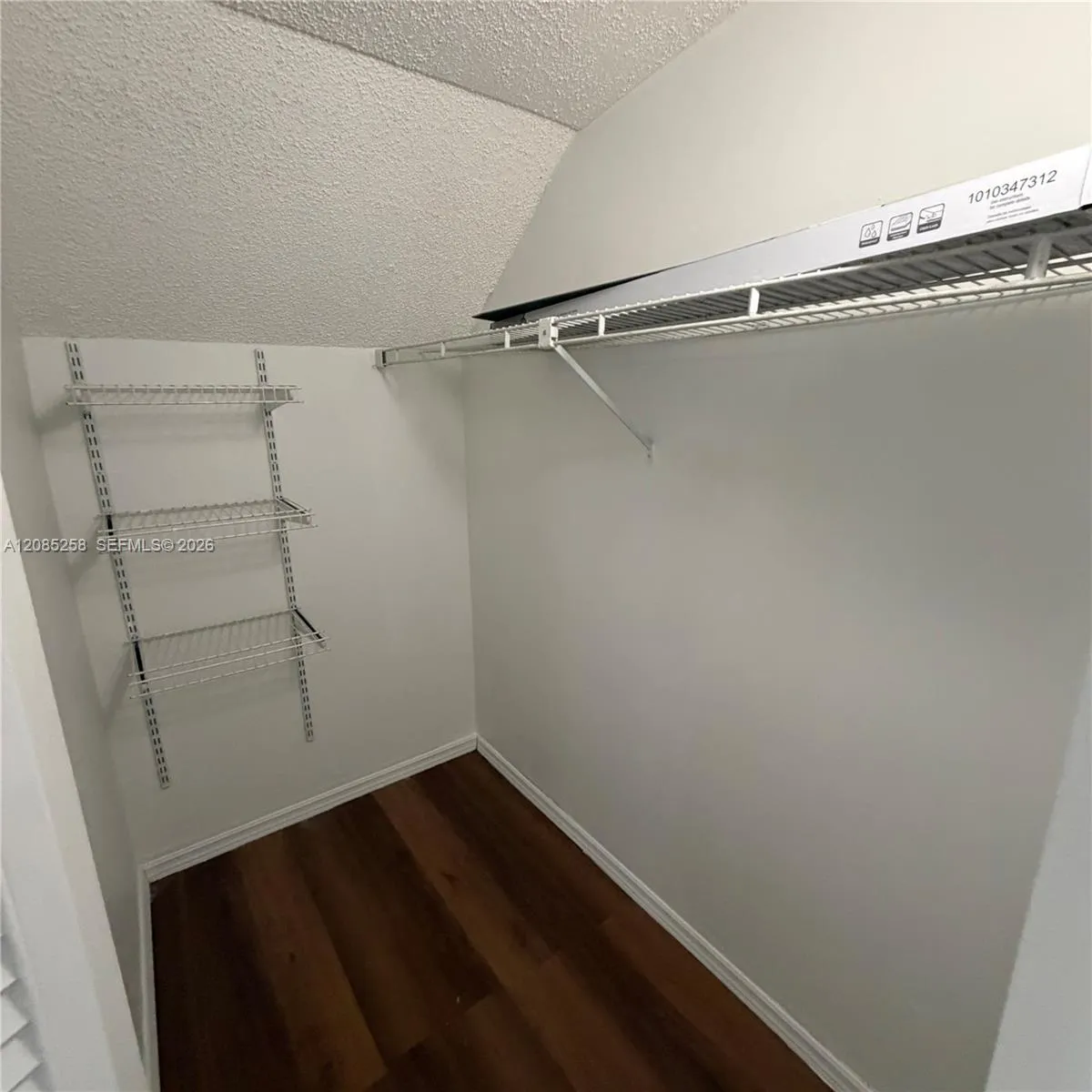 extra closet at the entrance