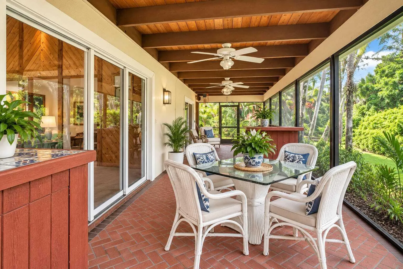 back screened porch