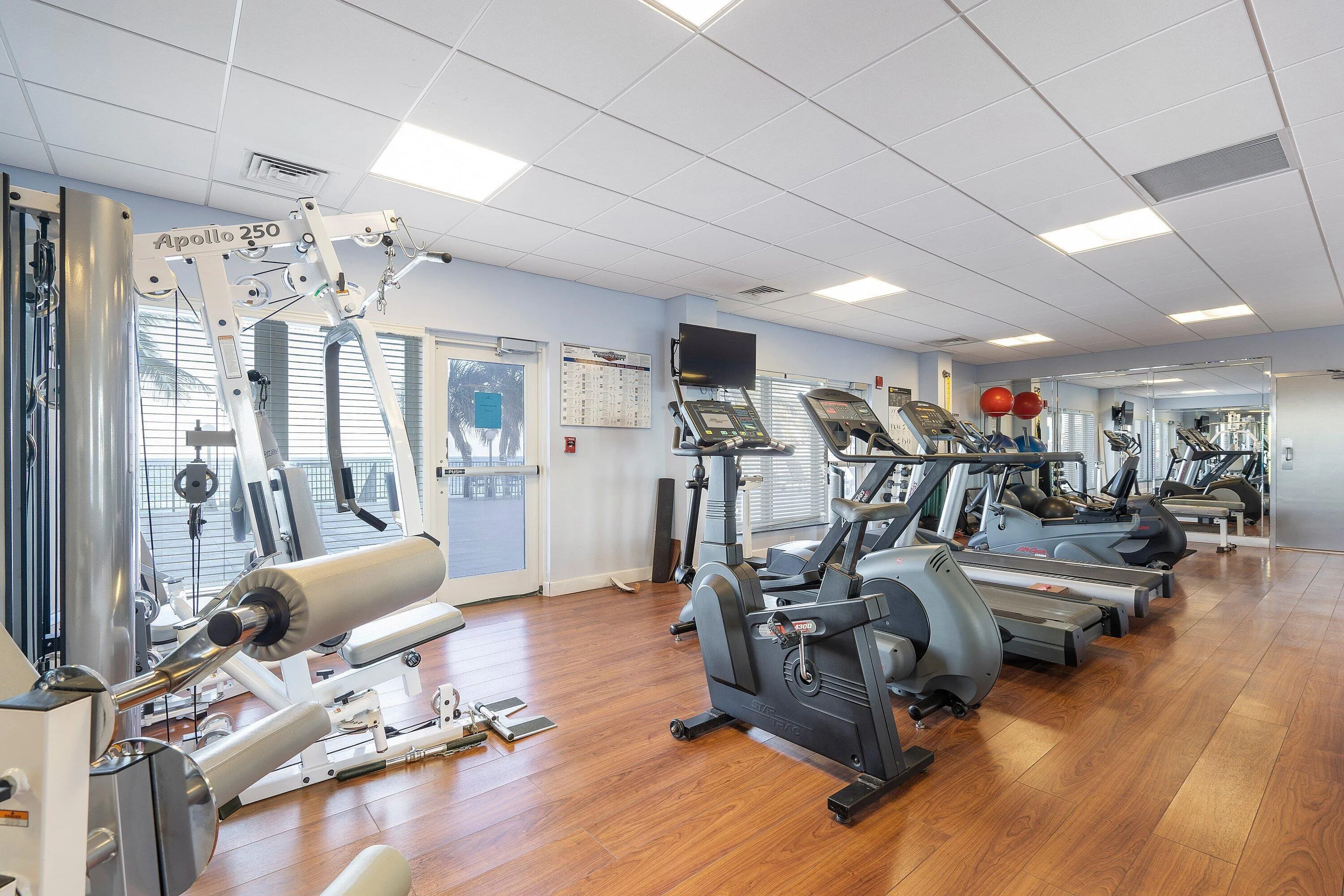 fitness center