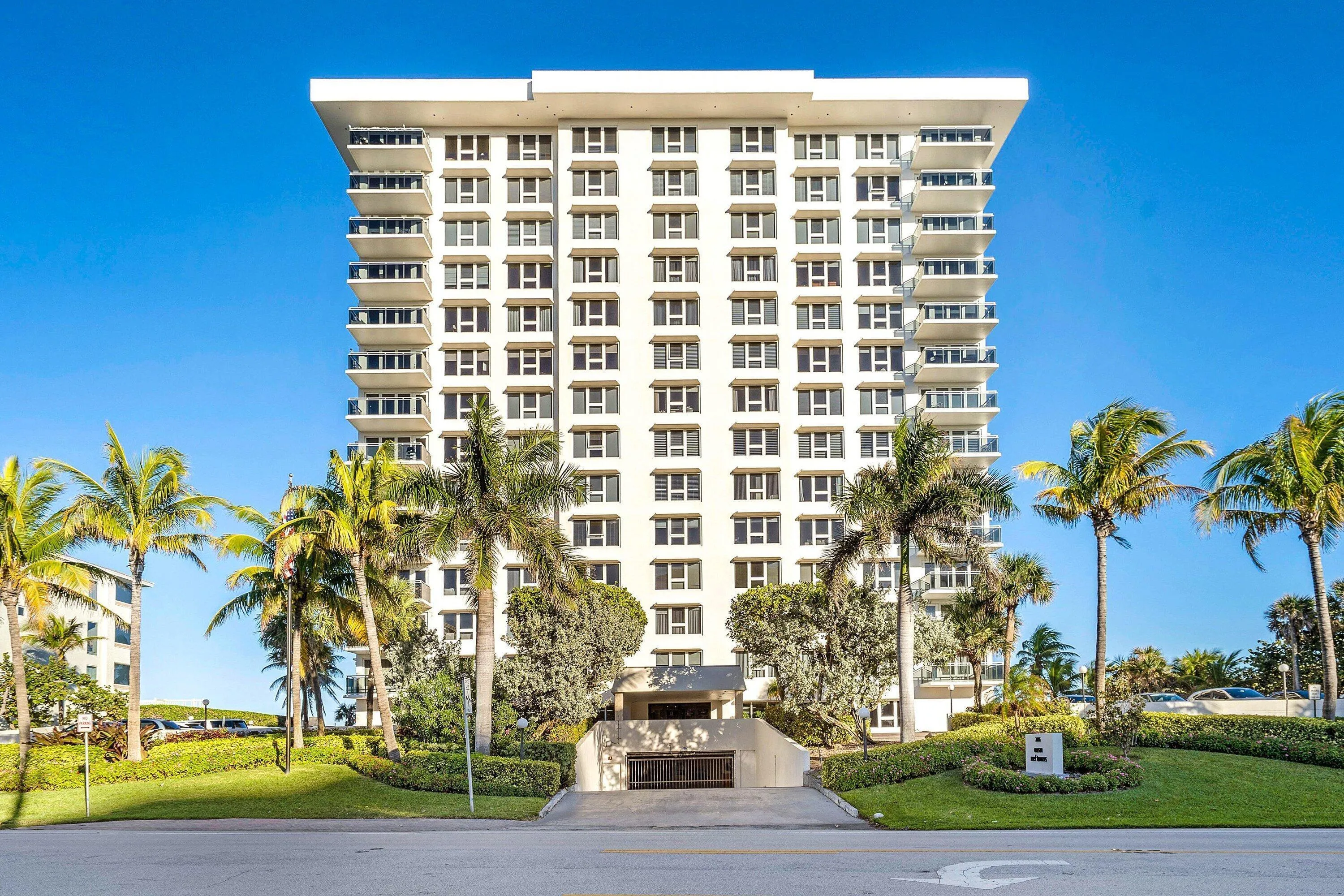 Front of building