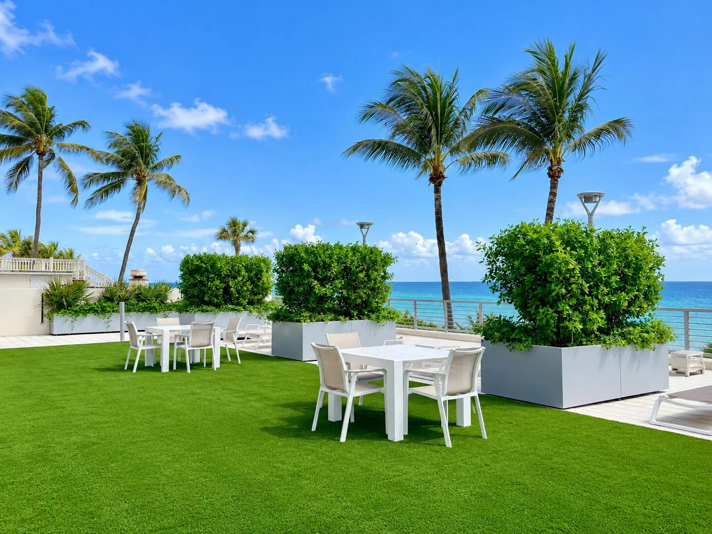 Outdoor sitting area