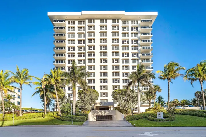 Front of building