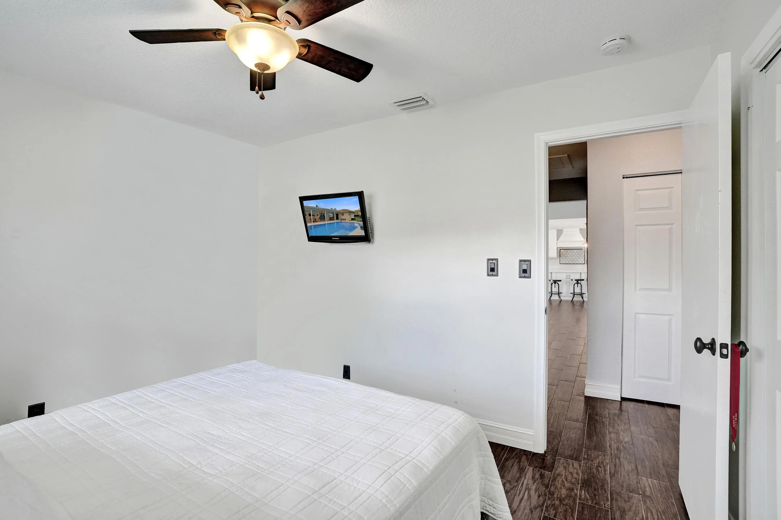 2nd bedroom- (safe digitally removed from photo)