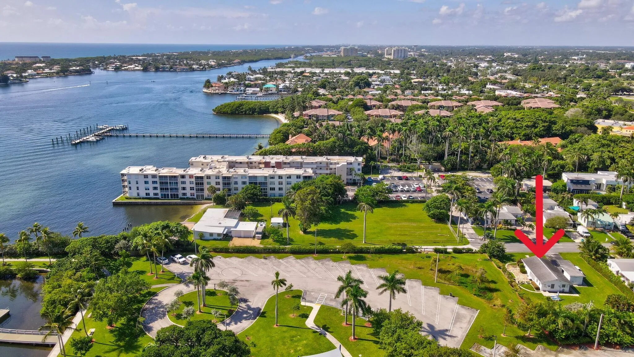 Adjacent to Park & Intercoastal