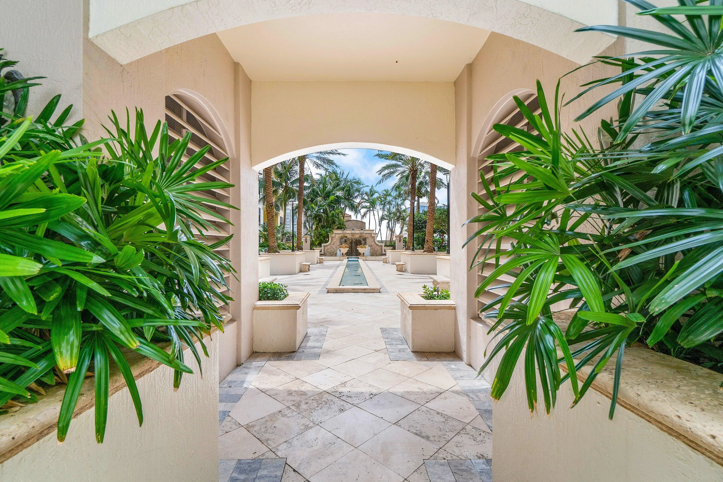 Courtyard Entry