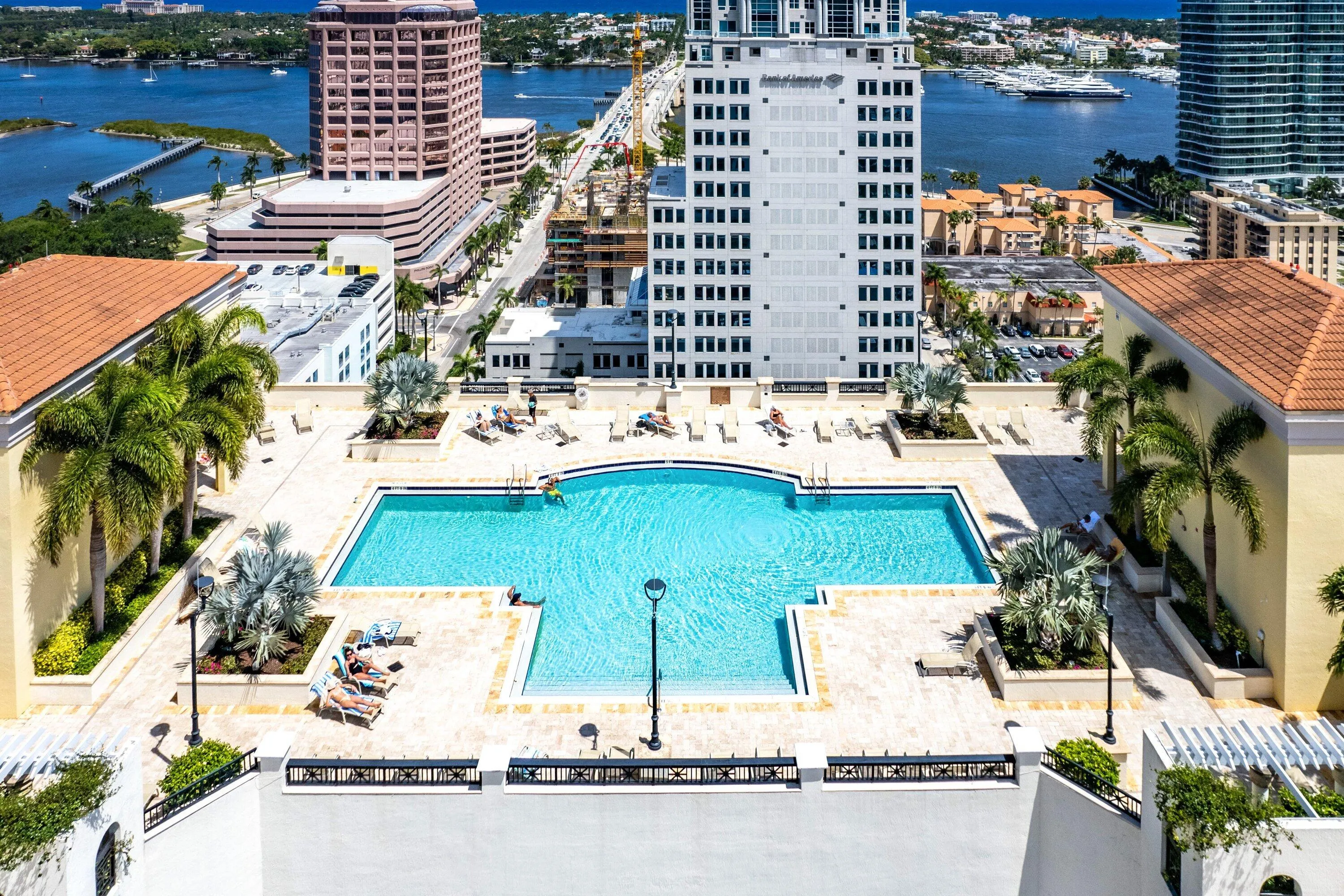 Exceptional Rooftop Pool Area