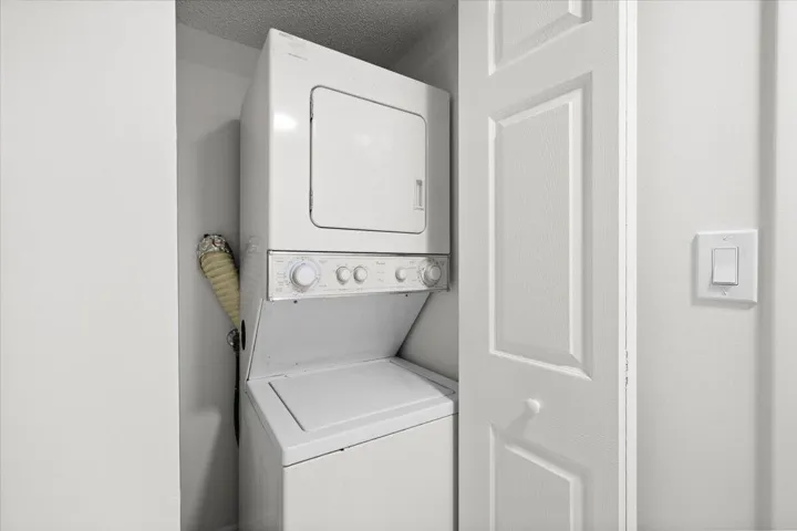 Washer and dryer in unit