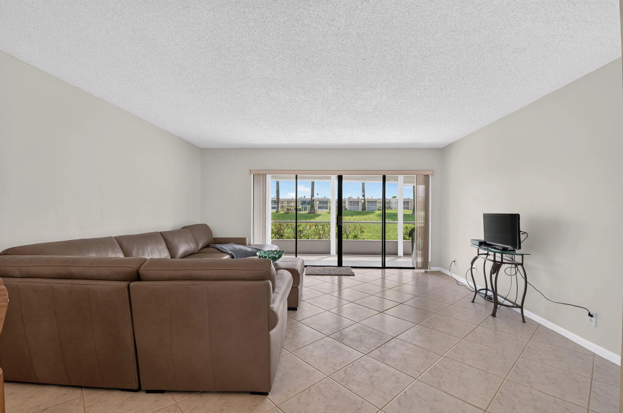 Living Room w/ Golf Views