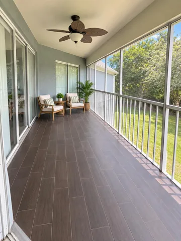 Screened Balcony 1