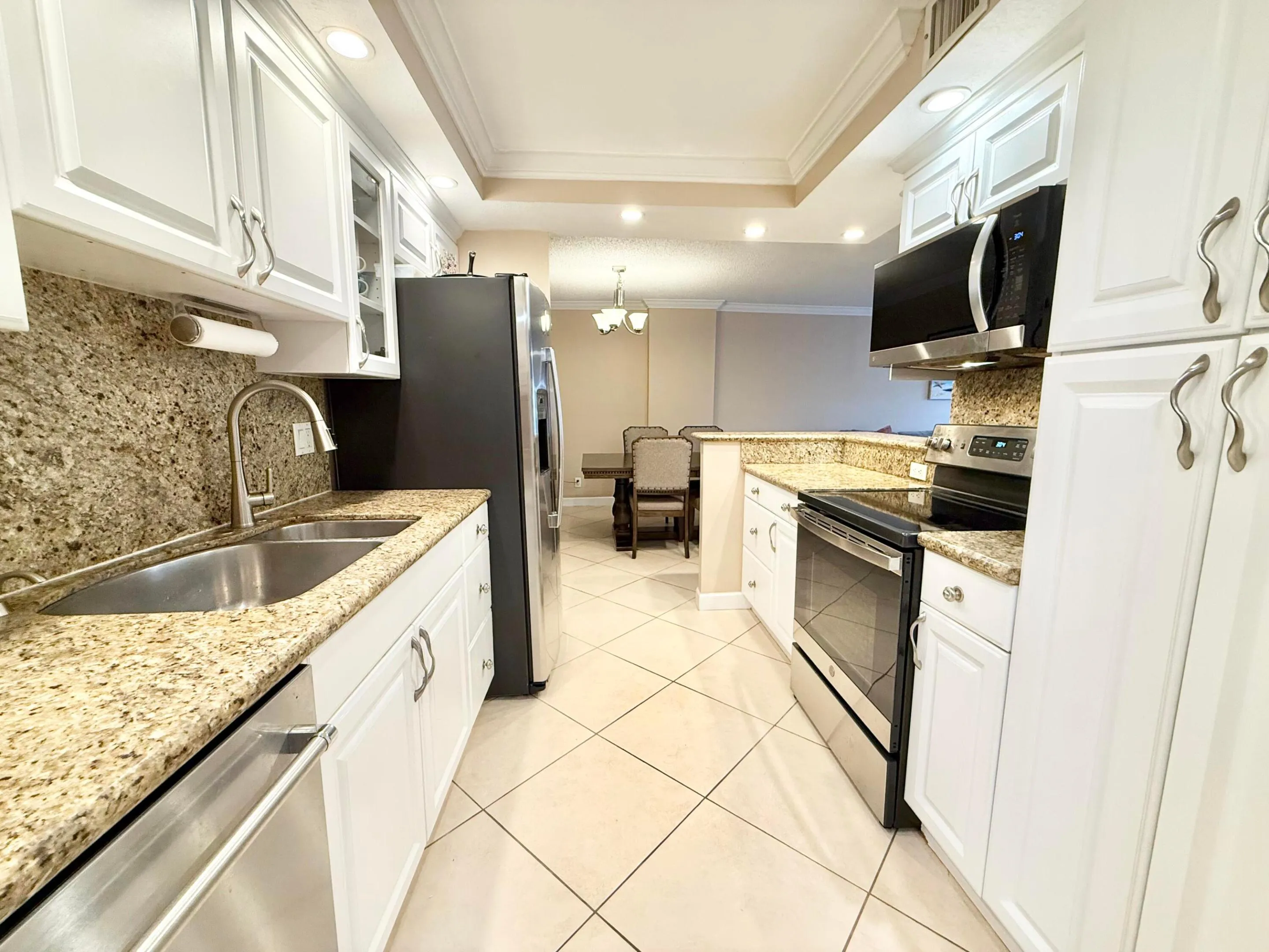White cabinetry
