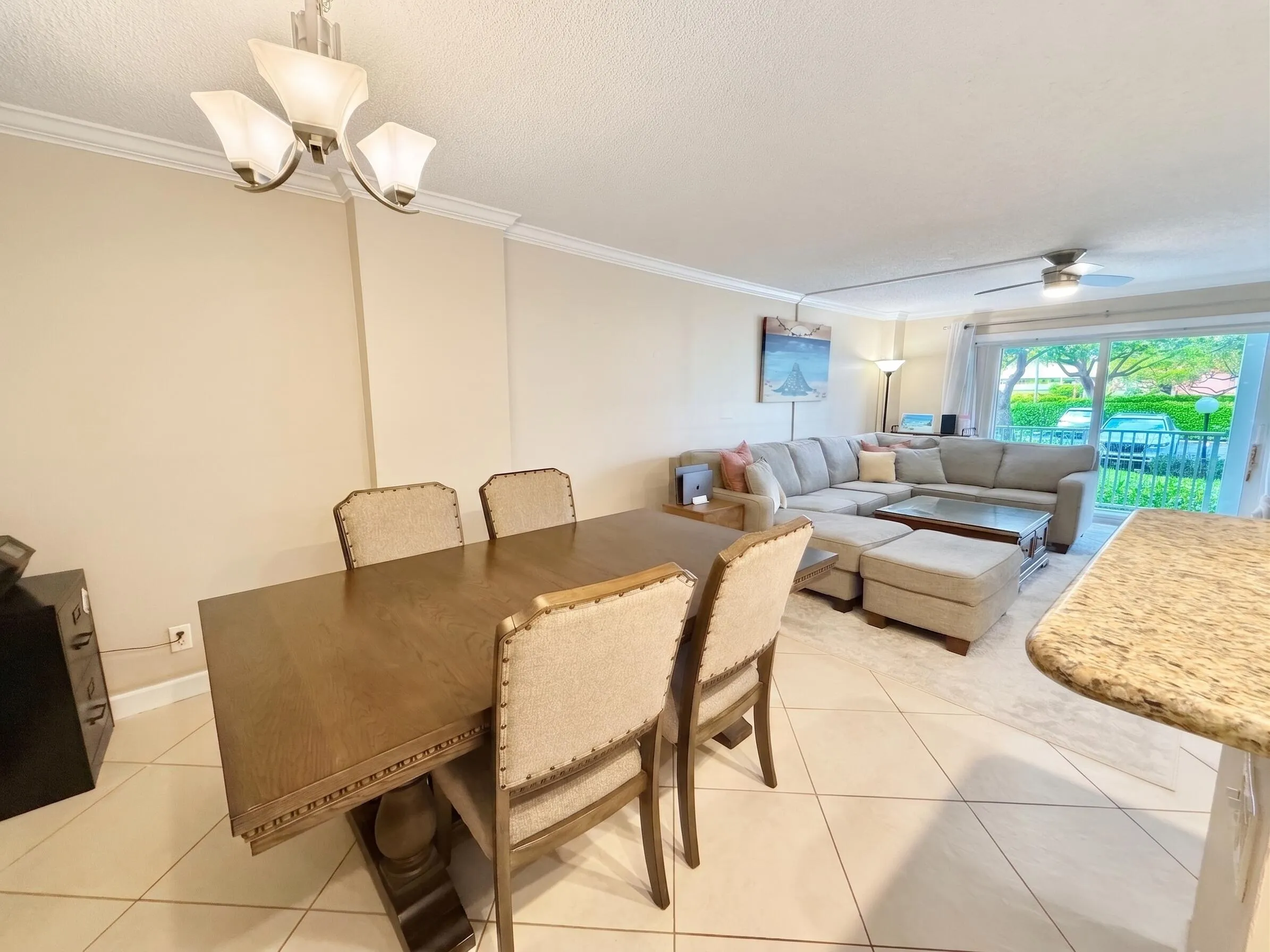 Dining Room open to Living Room