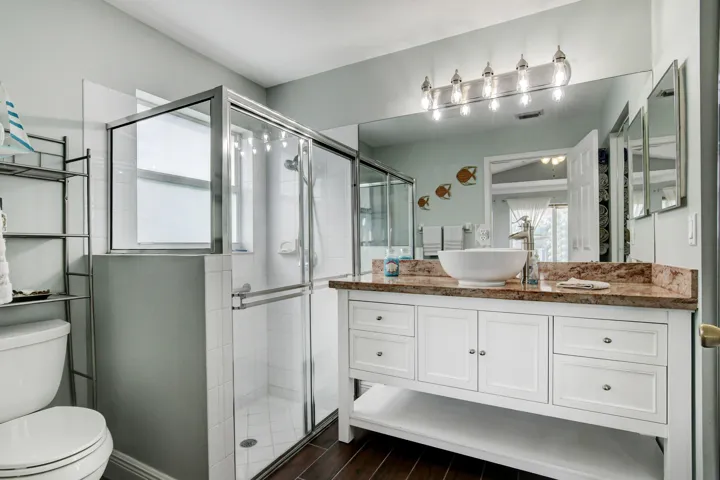 Master bathroom