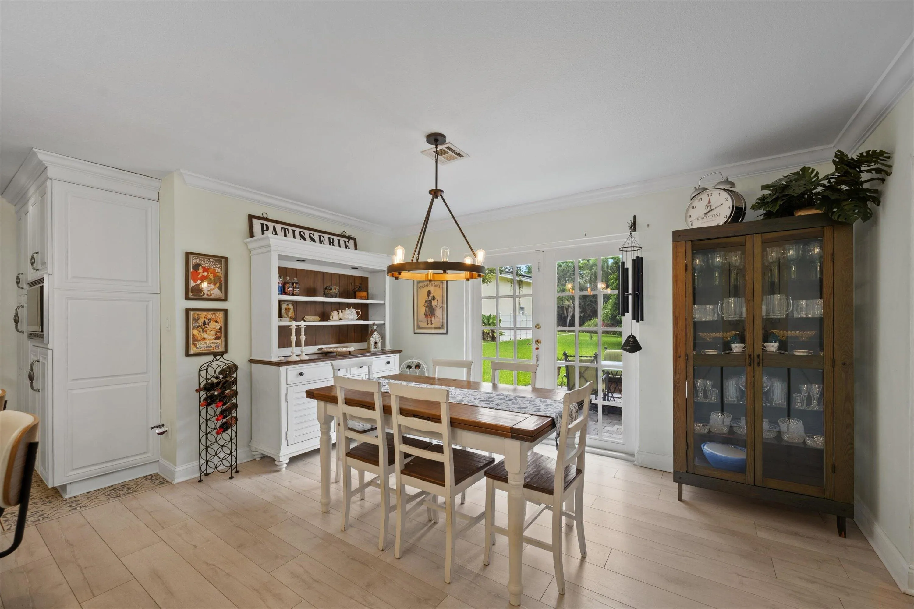 French Doors To Garden