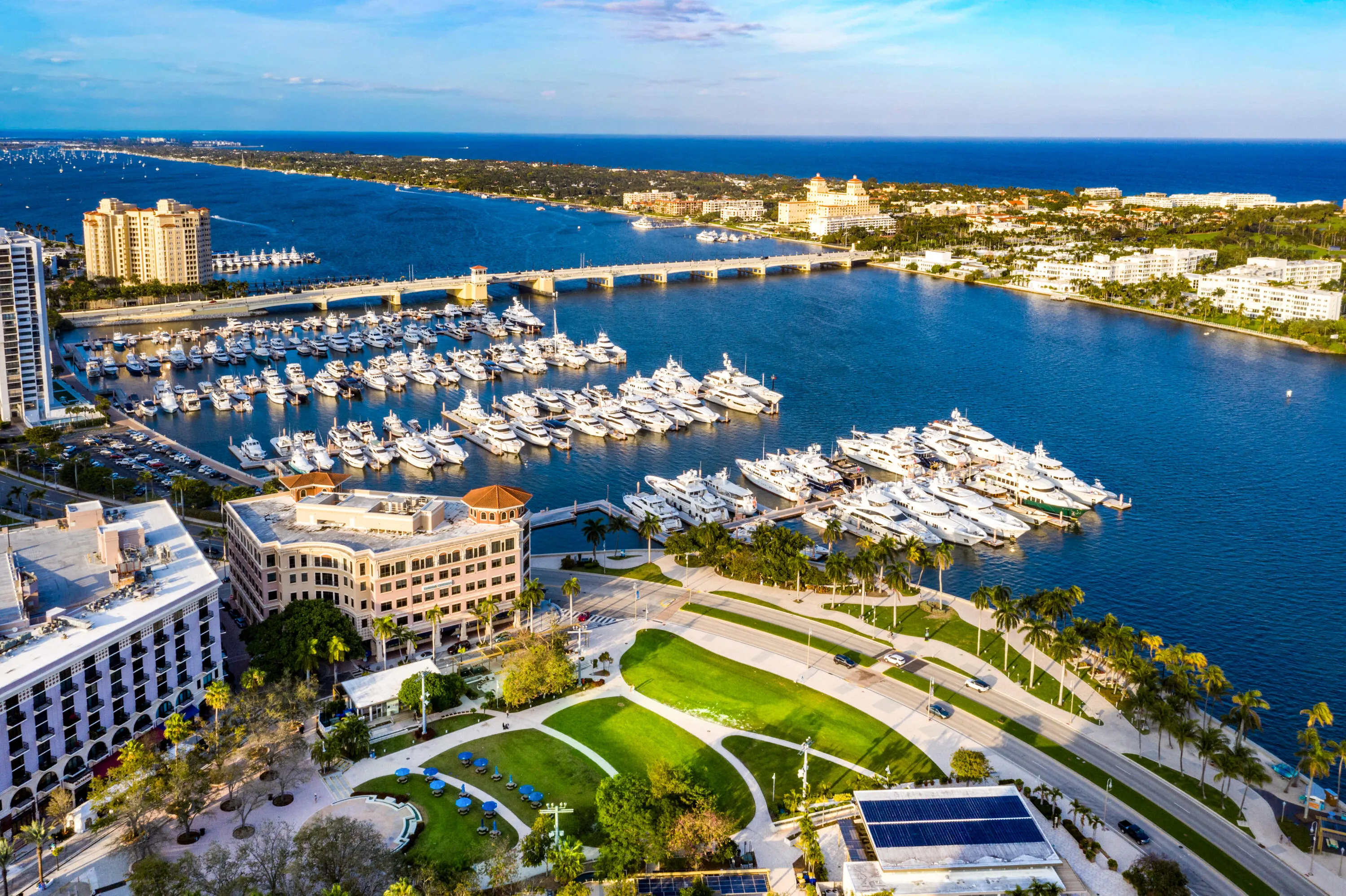 Close to marinas and downtown WPB