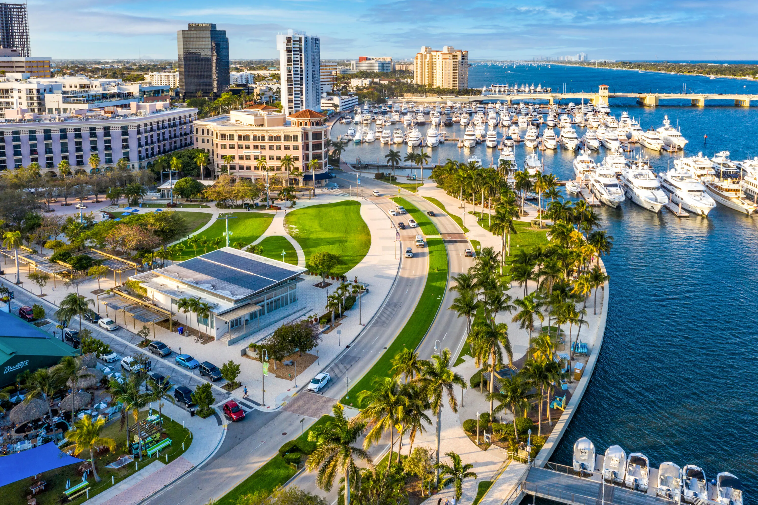 Close to marinas and downtown WPB