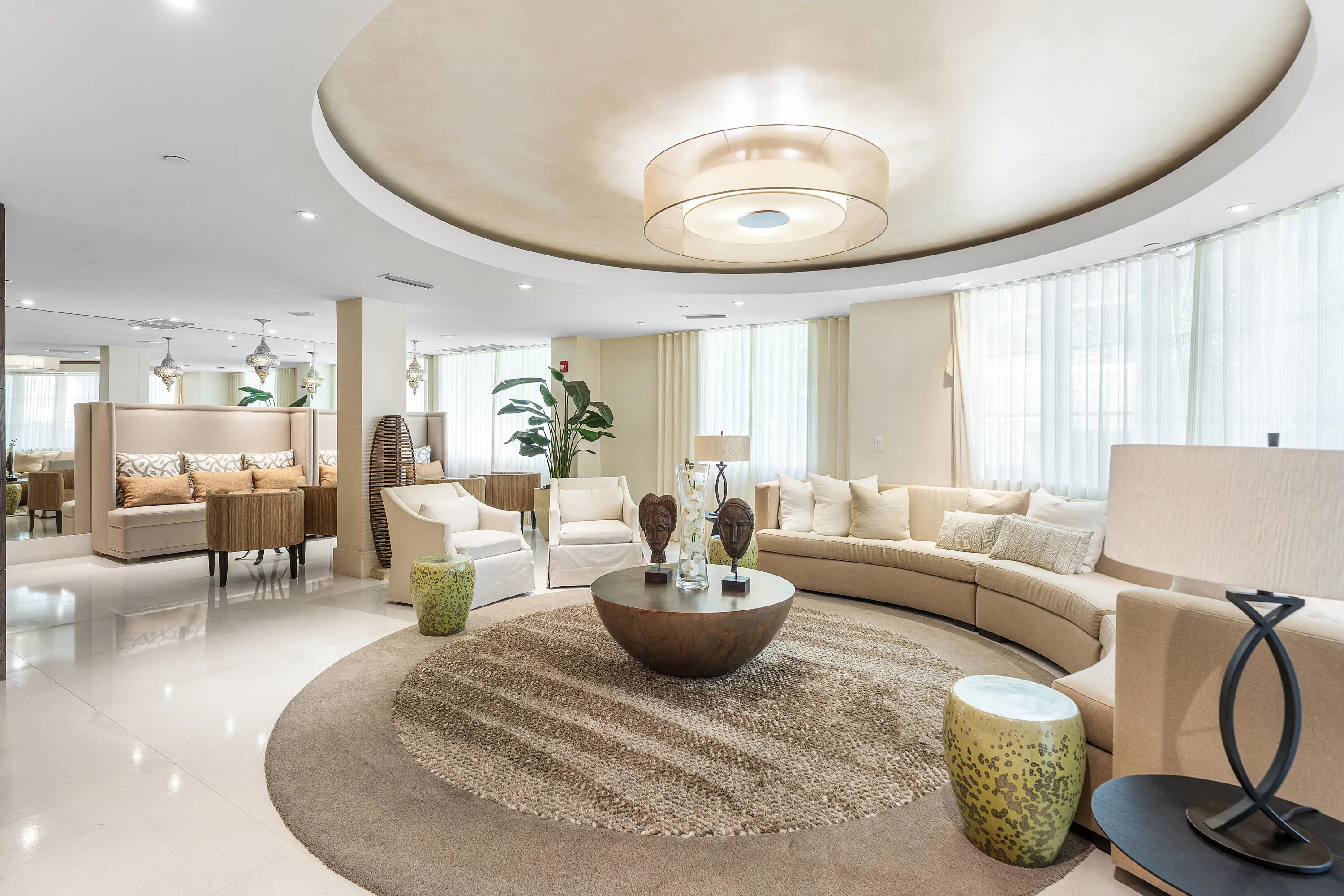 Elegant and welcoming lobby