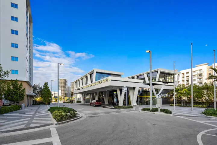 Near the Brightline train station