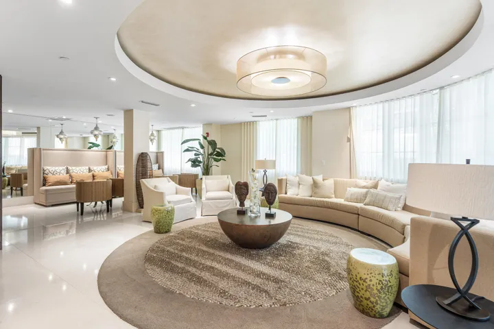 Elegant and welcoming lobby