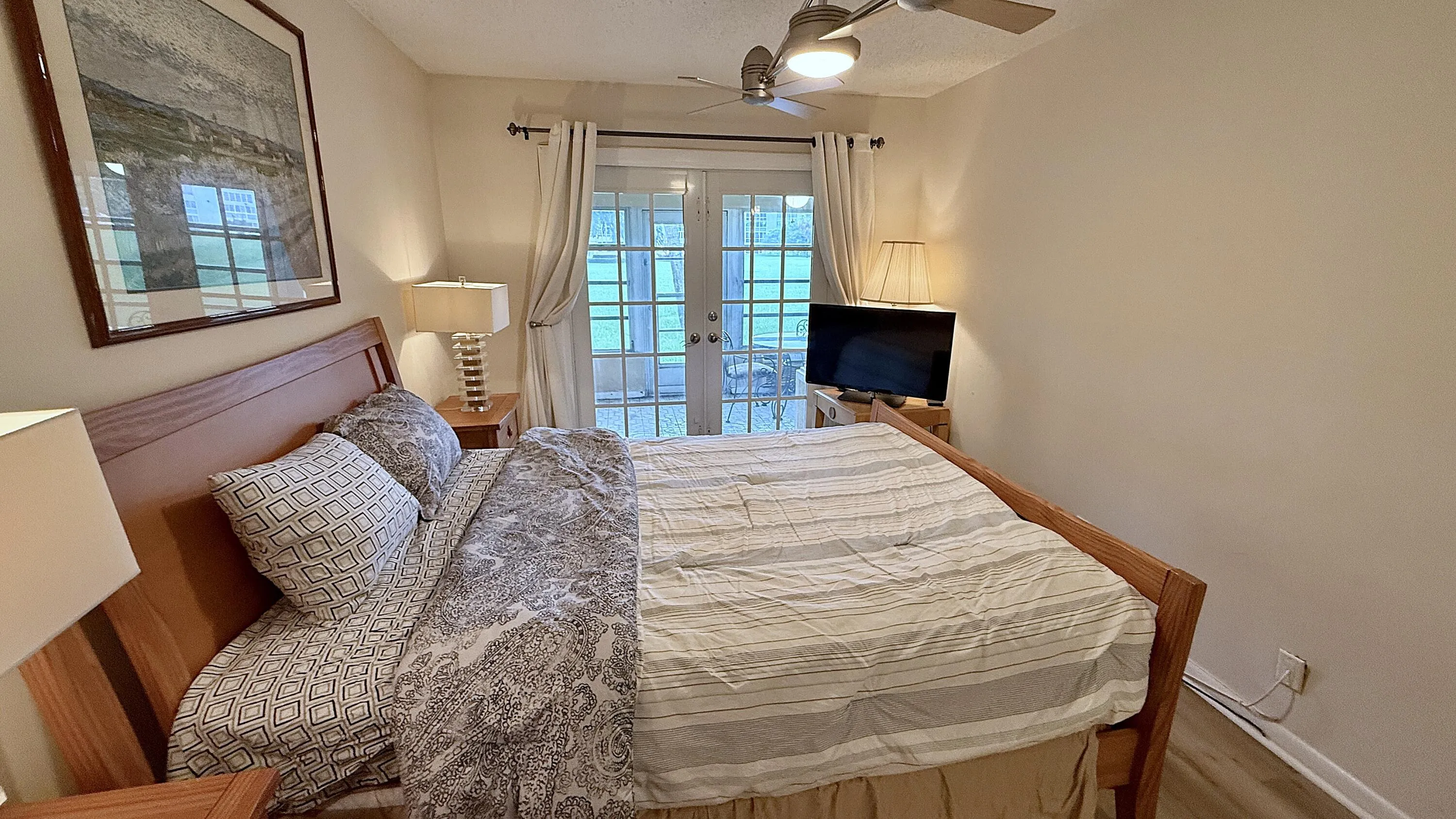 2nd BR with French Doors