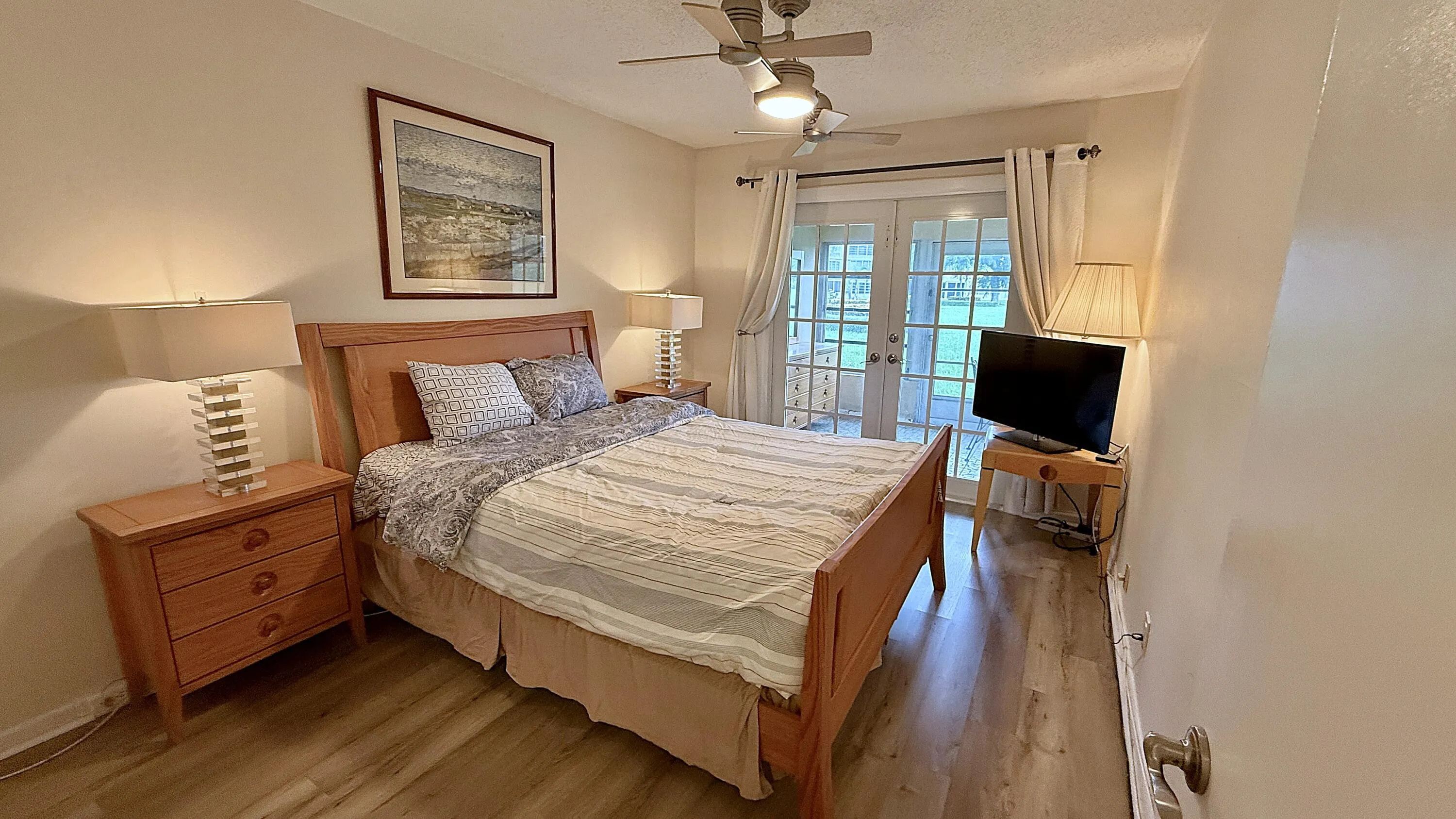 2nd BR with French Doors 1