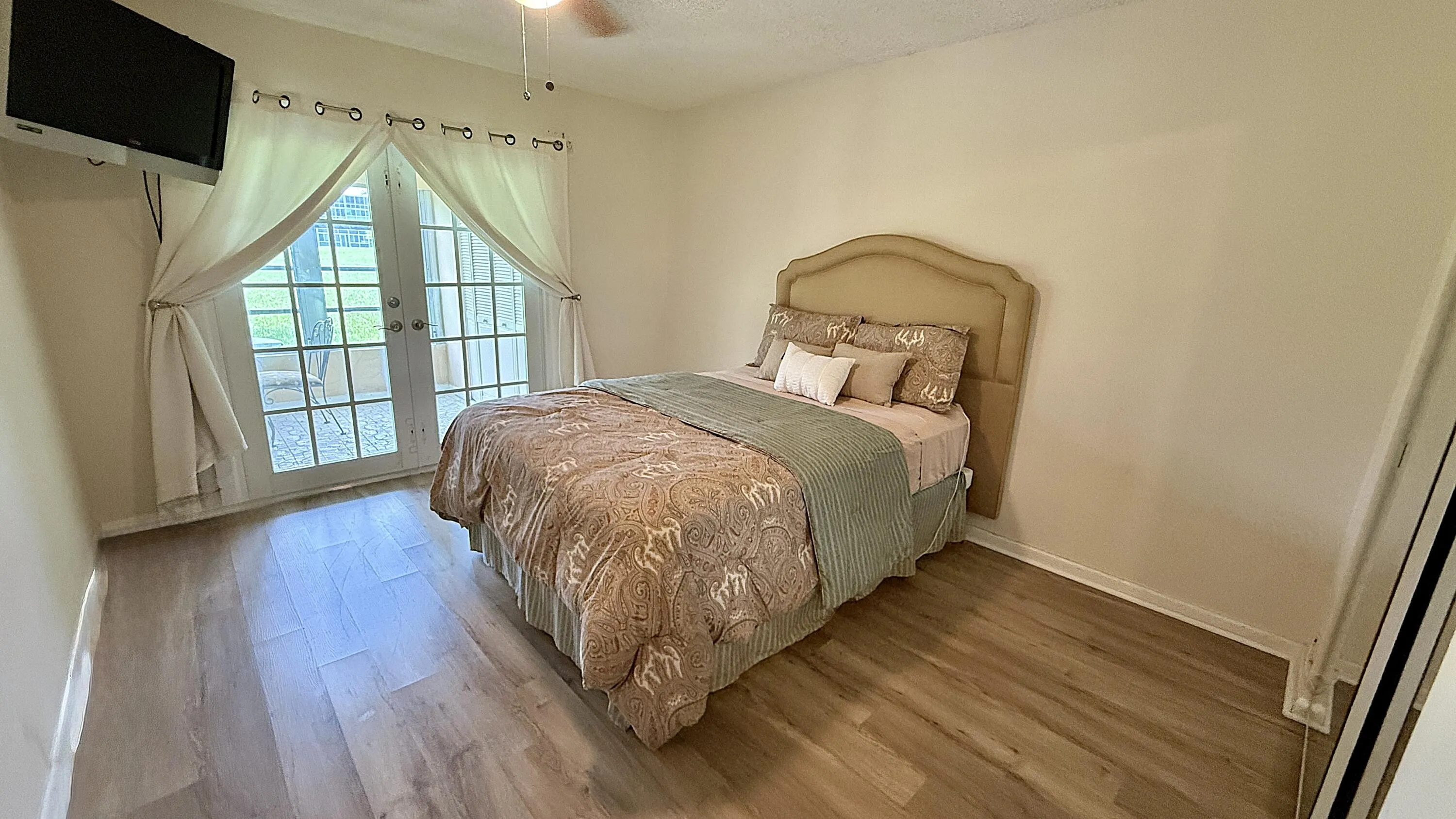 Master BR 3 with French Doors