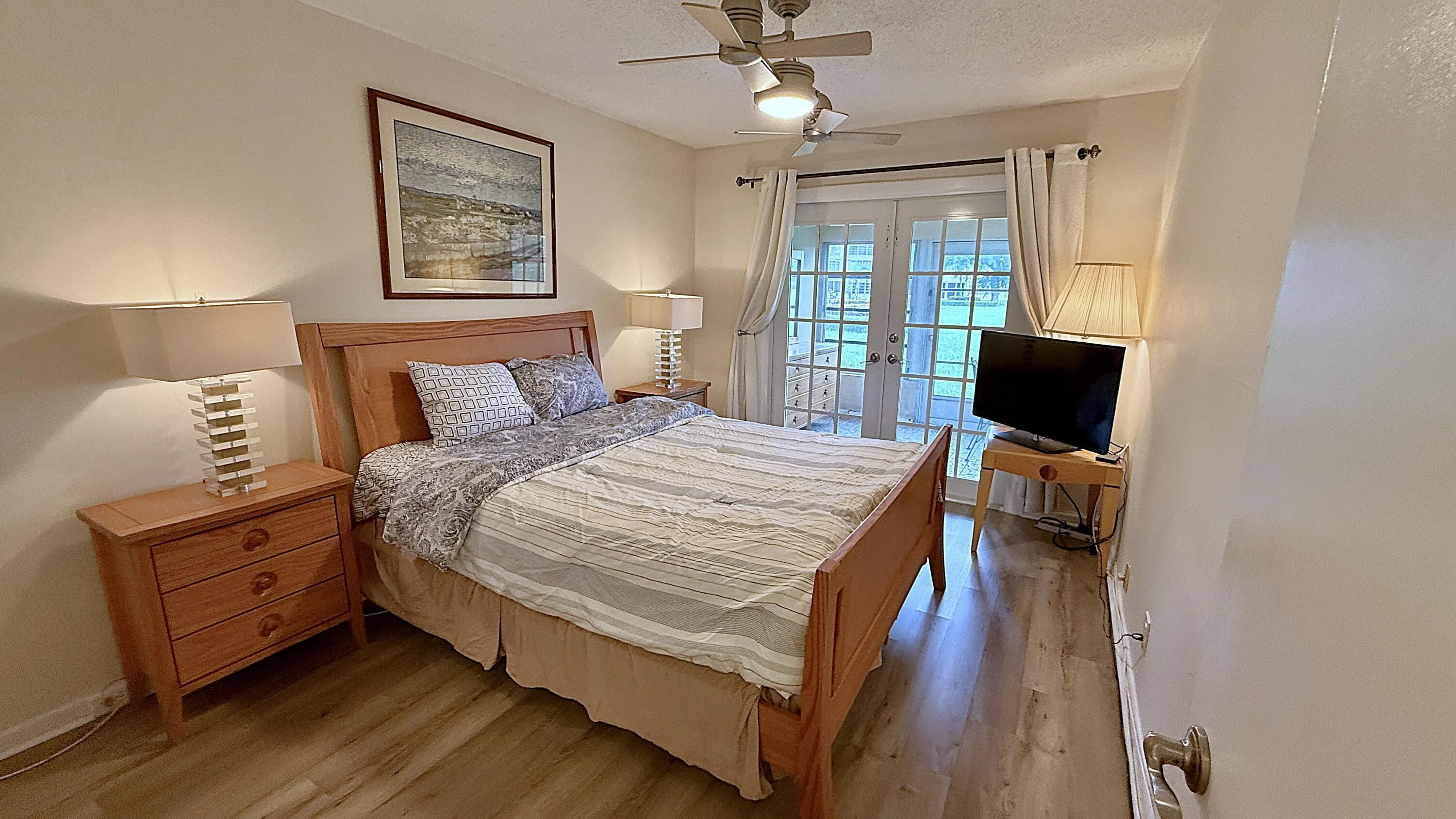 2nd BR with French Doors 3