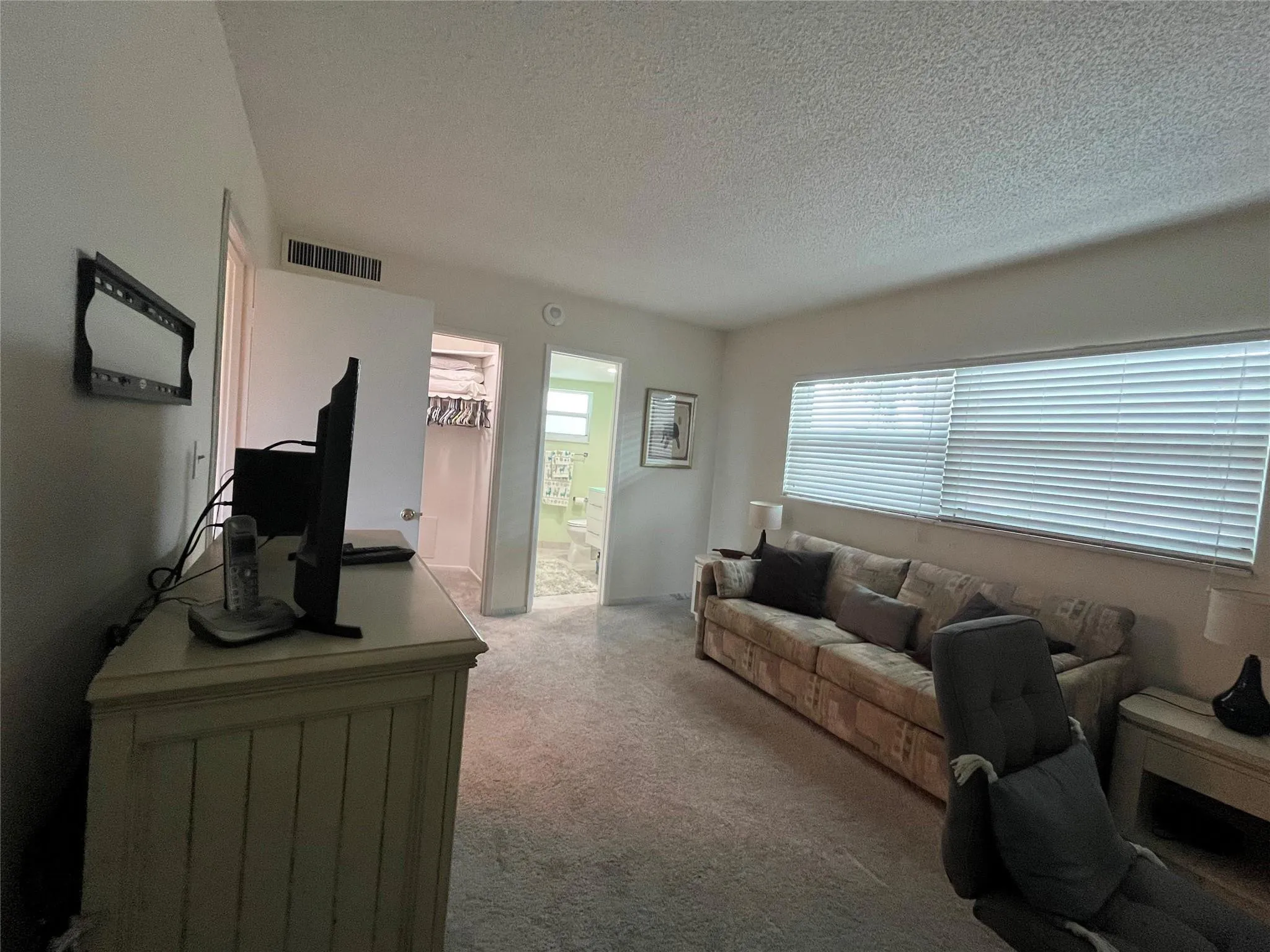 2nd bedroom with private renovated bathroom and walk in closet