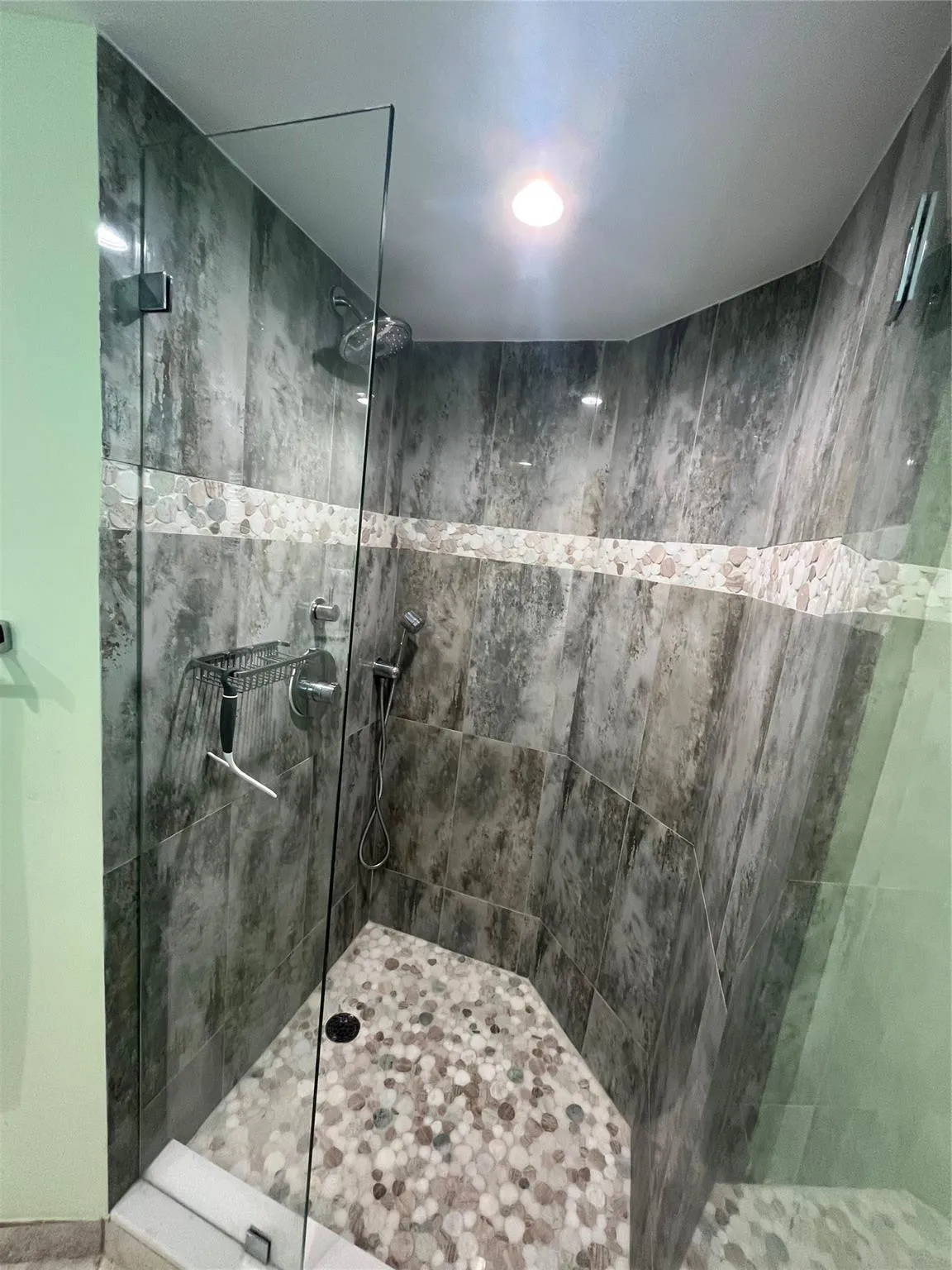 renovated shower