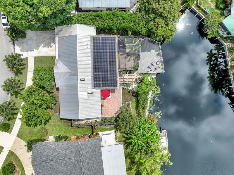 arial view