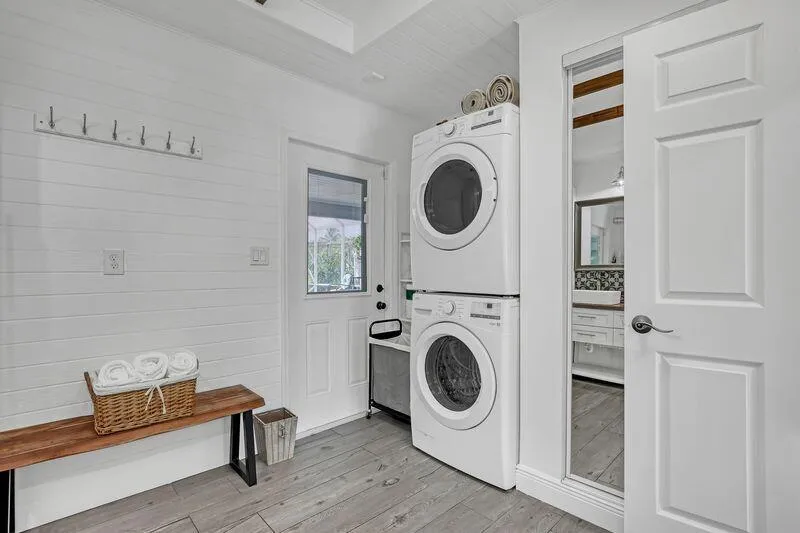Laundry area