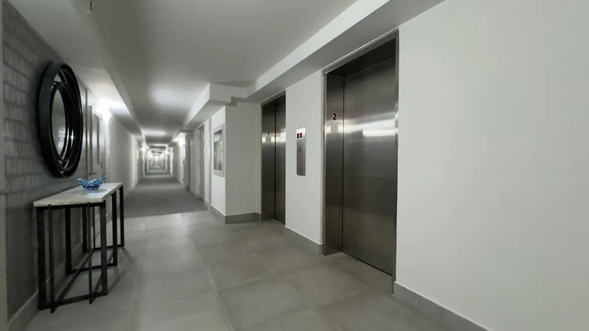 Elevator and Hallways