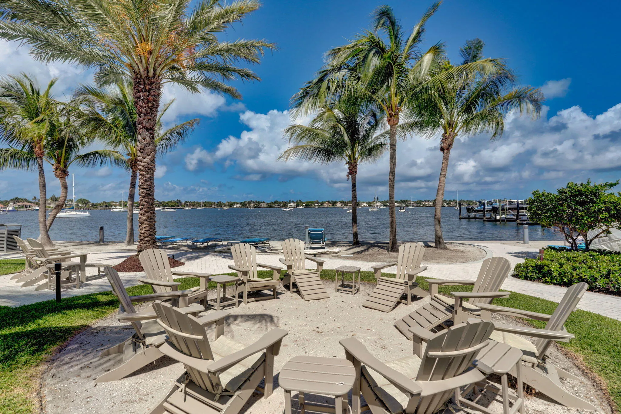 GRAB A CHAIR and enjoy sharing life stories, experiences, travels and the joy of weddings and new babies.. and maybe even some Hollywood gossip too! all while enjoying the sun, the shade and the sweet balmy breezes...
