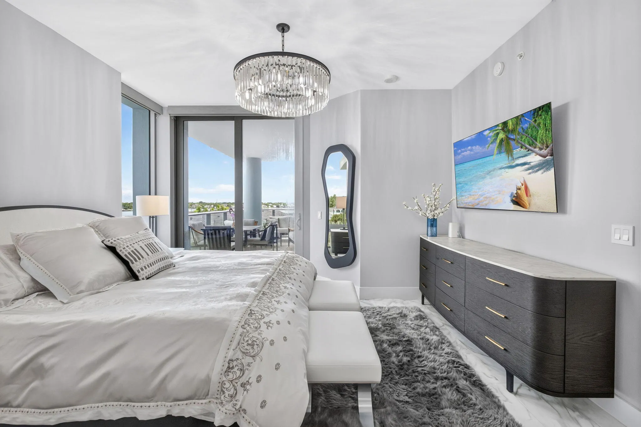 Room "fit for a King".. sized bed! Check out the water views!
