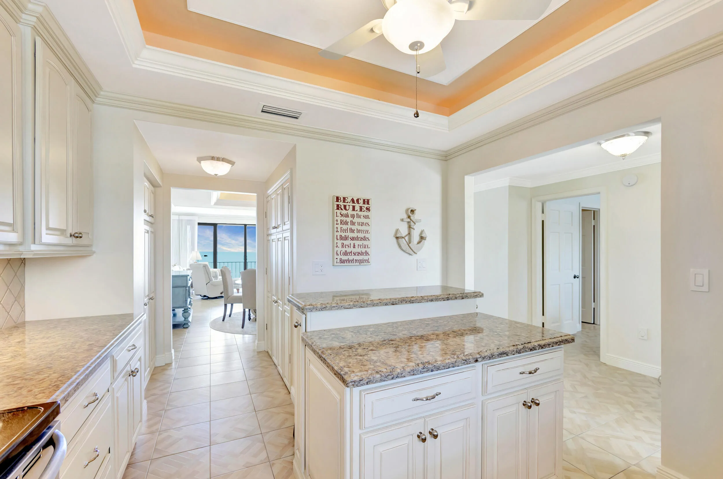 Ocean View from Kitchen