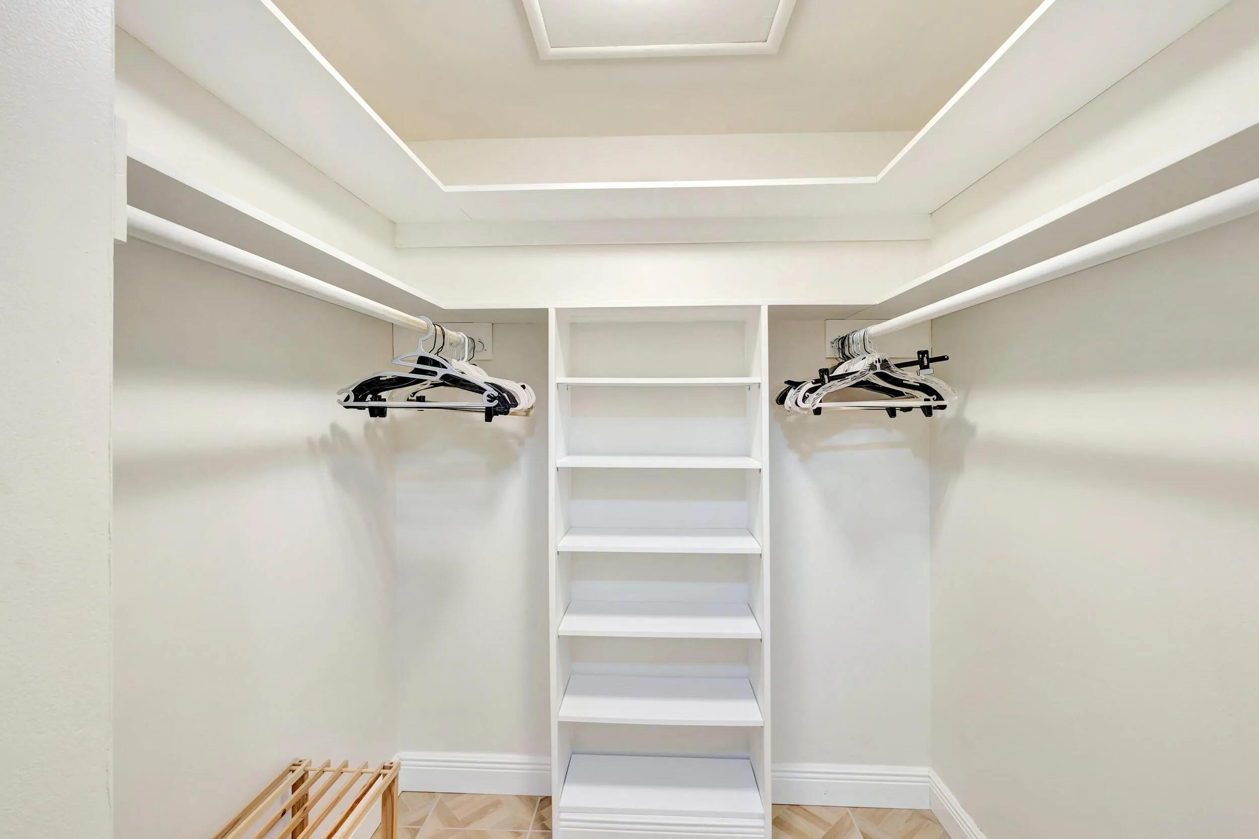 "Hers" Master Closet