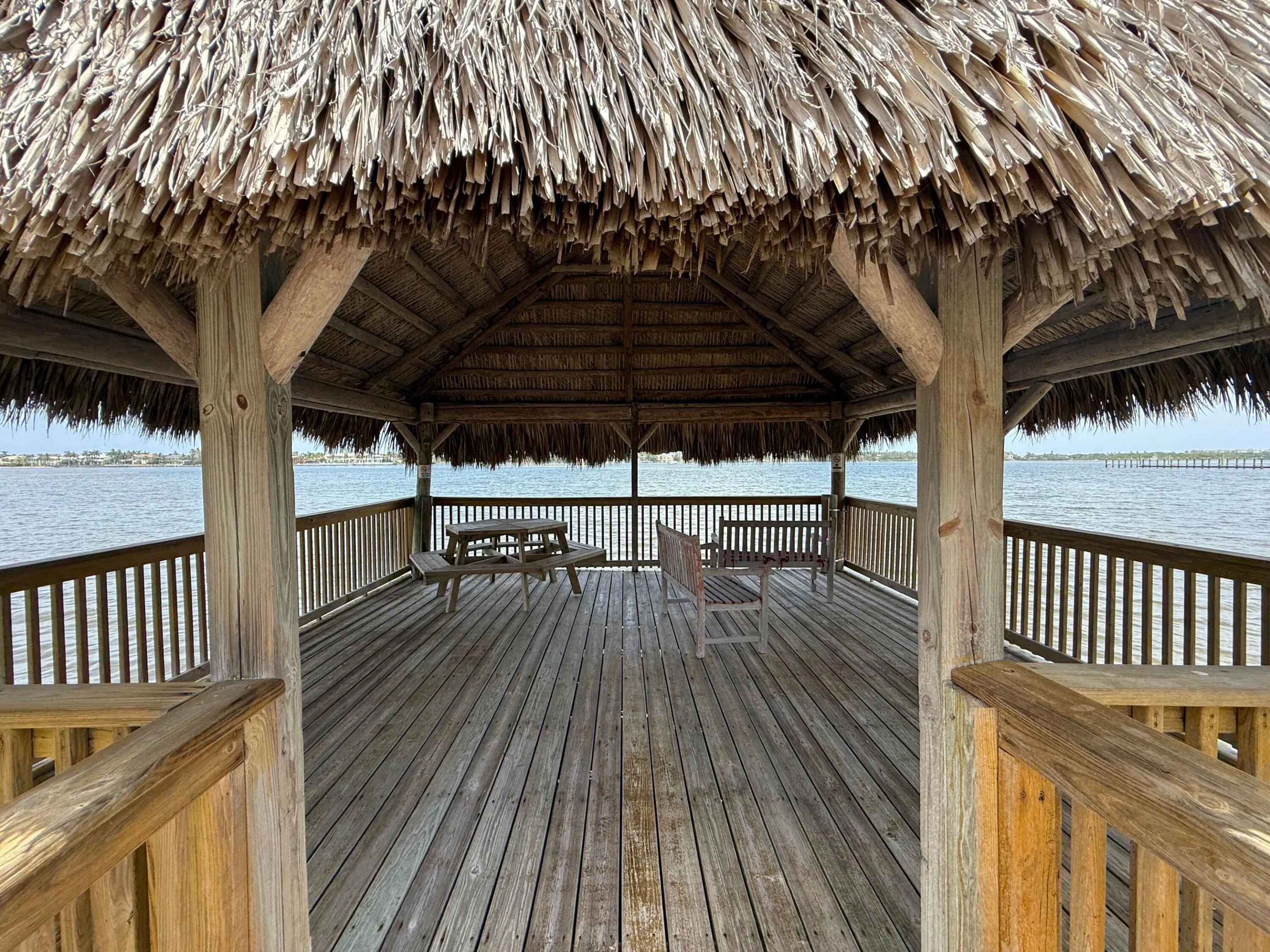 Community Tiki Hut Dock