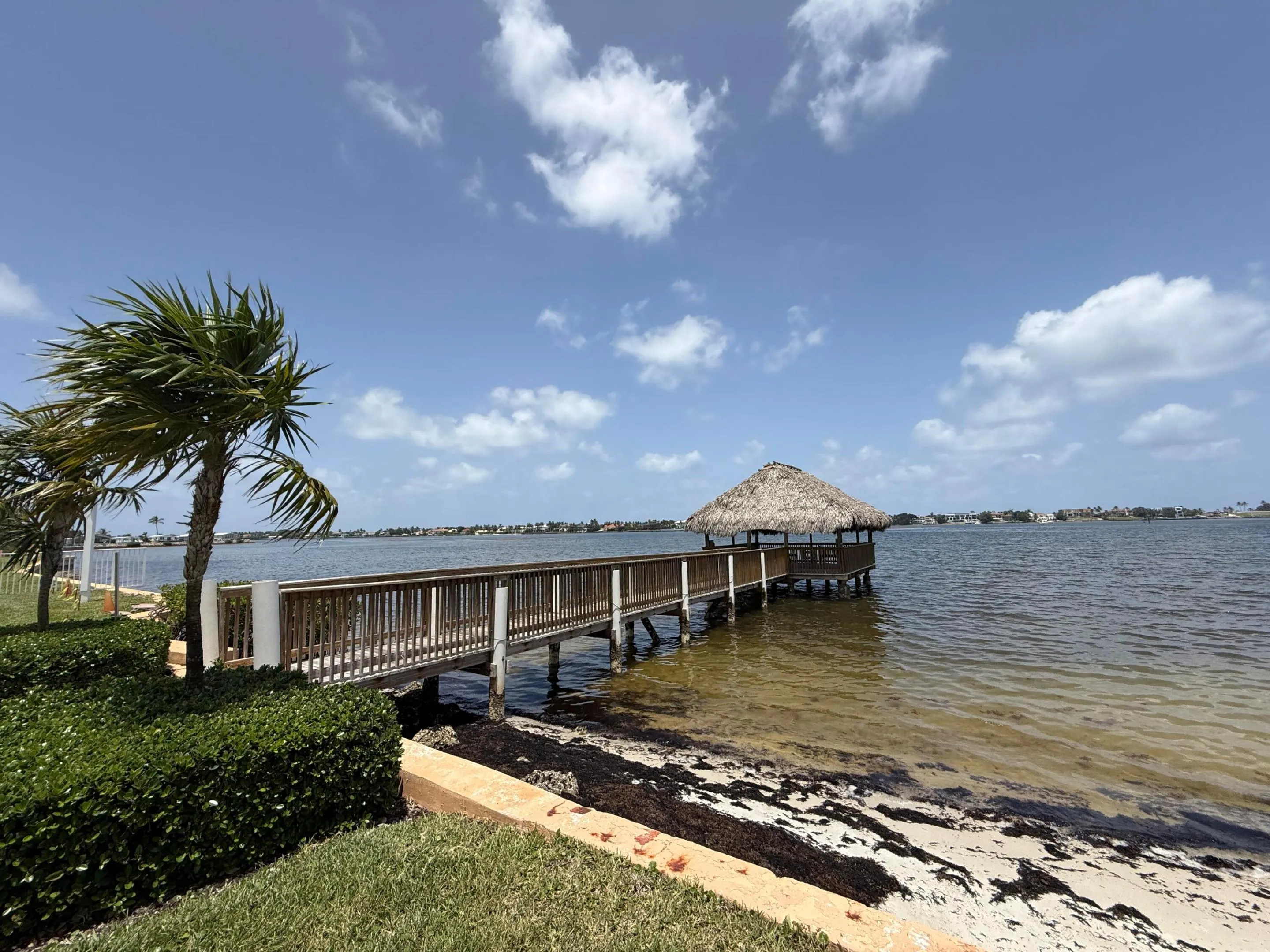 Community Tiki Hut Dock