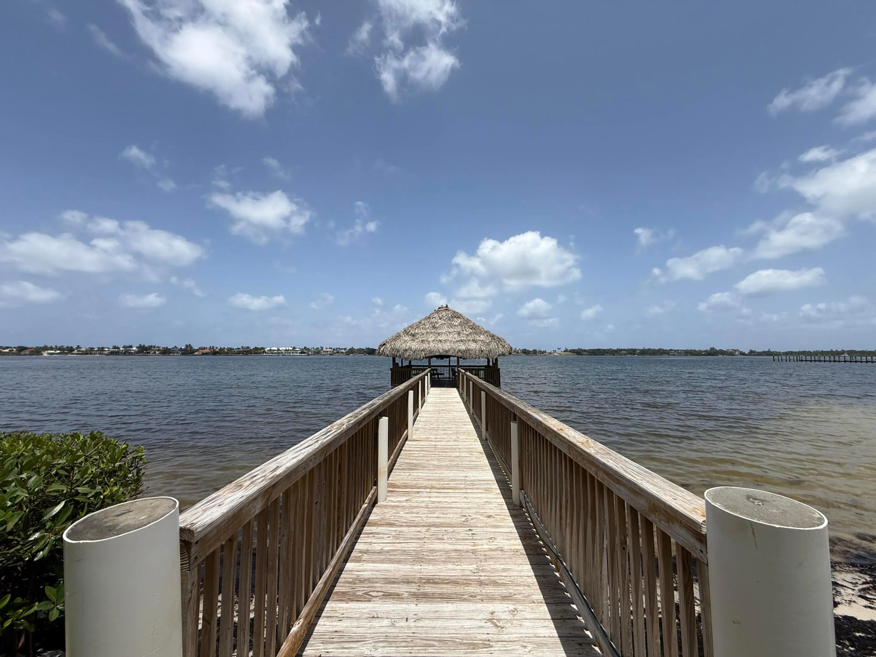 Community Tiki Hut Dock