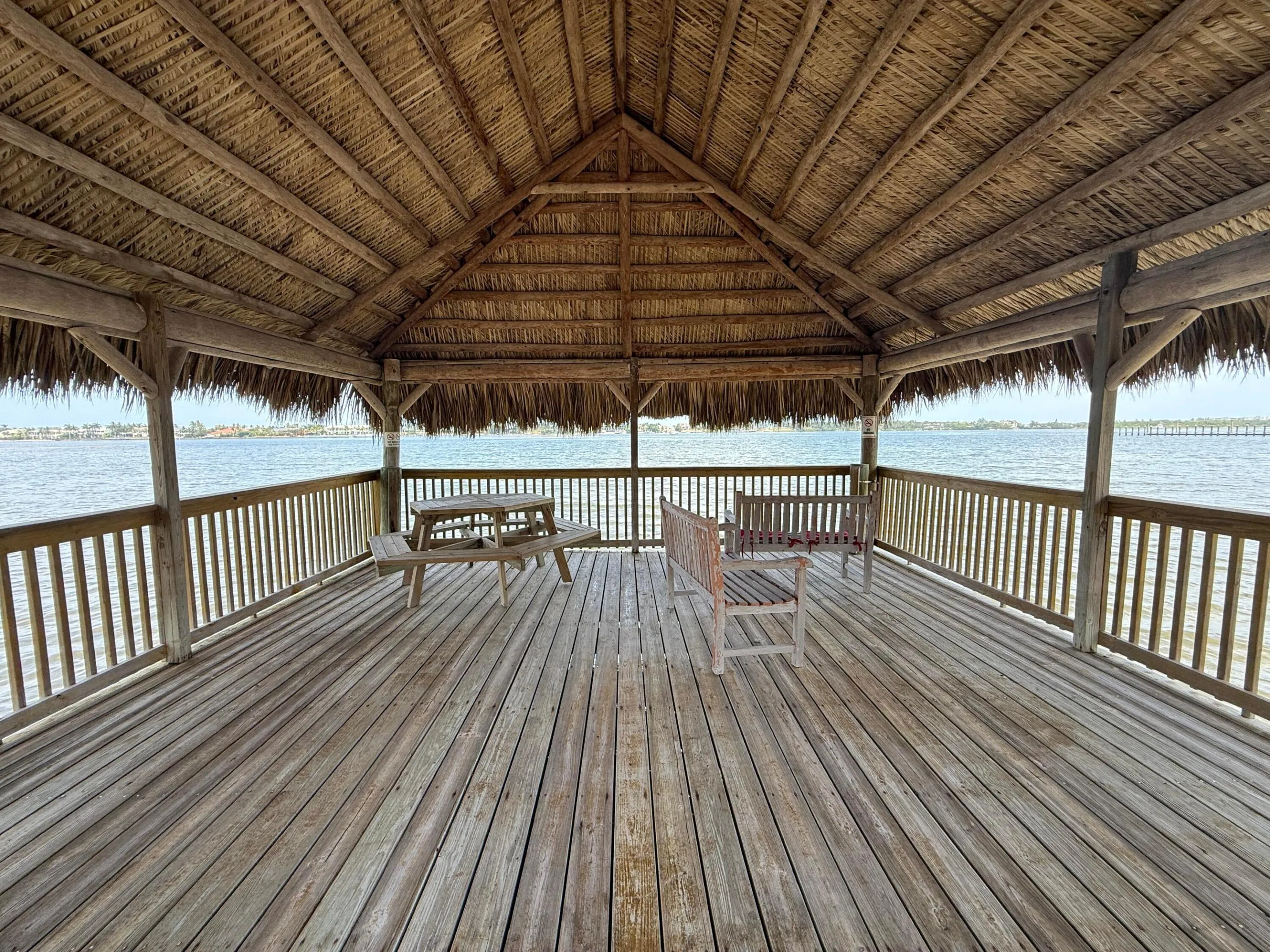 Community Tiki Hut Dock