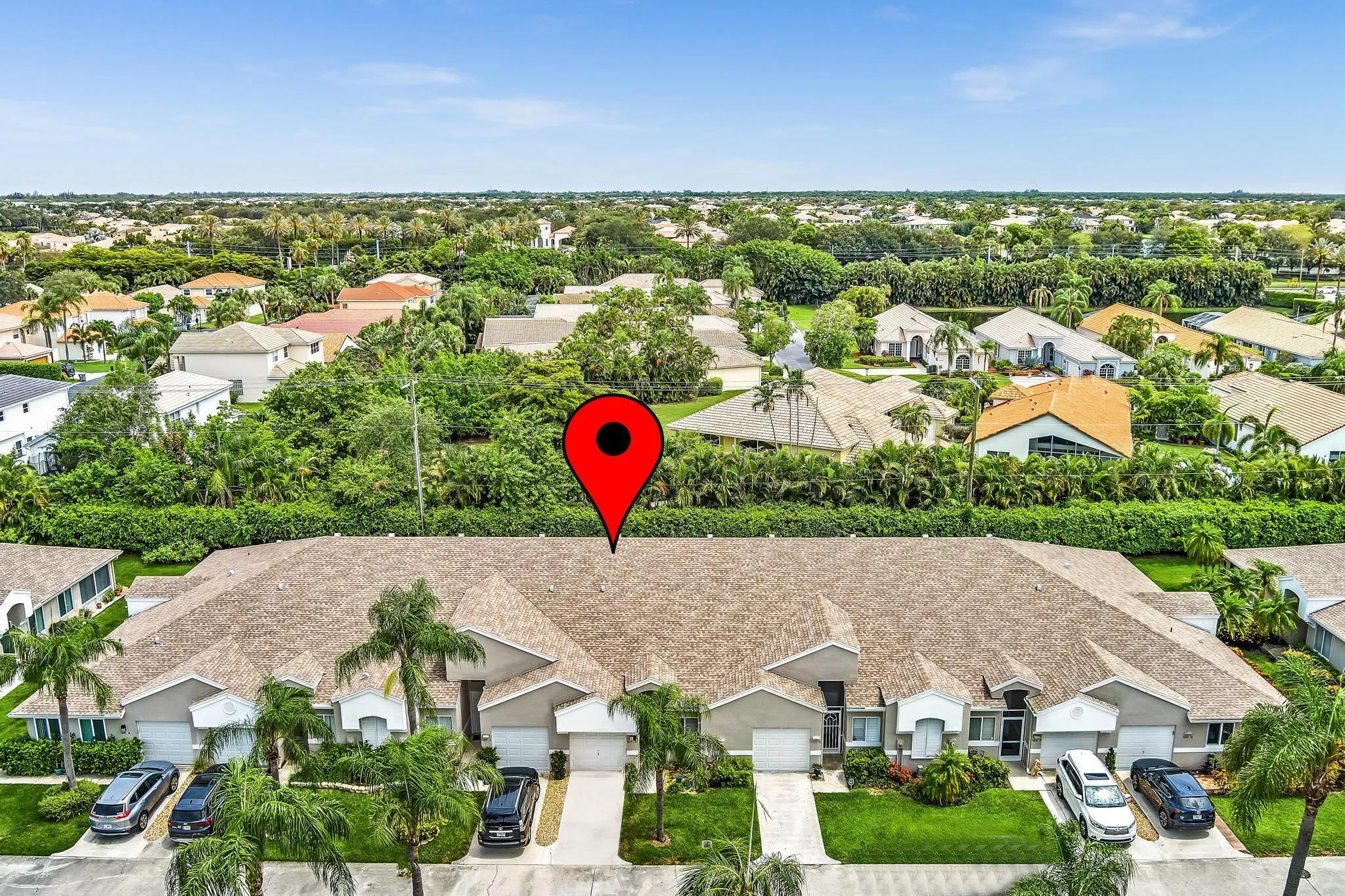 Front Aerial View of Home.