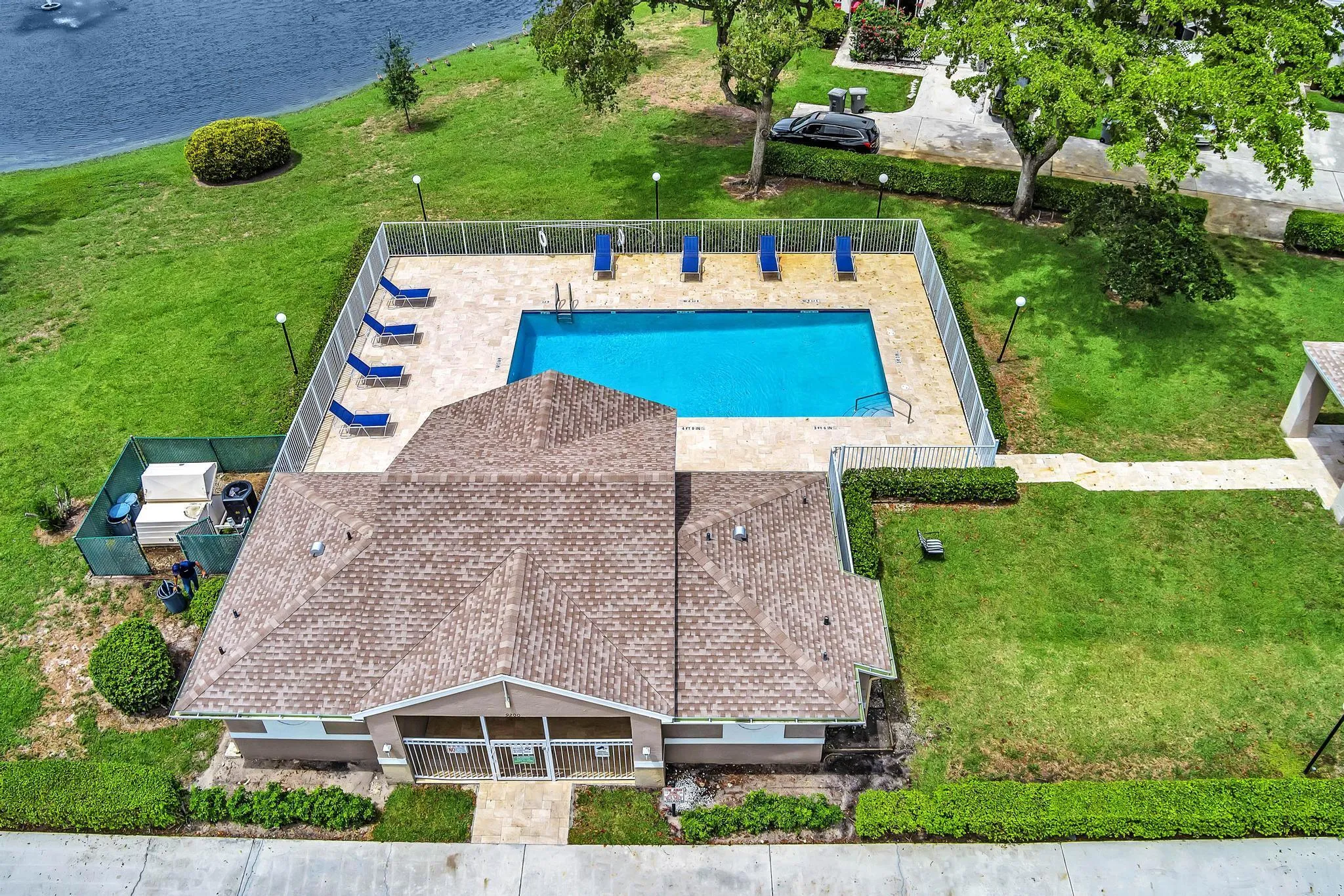 Community Pool View 2